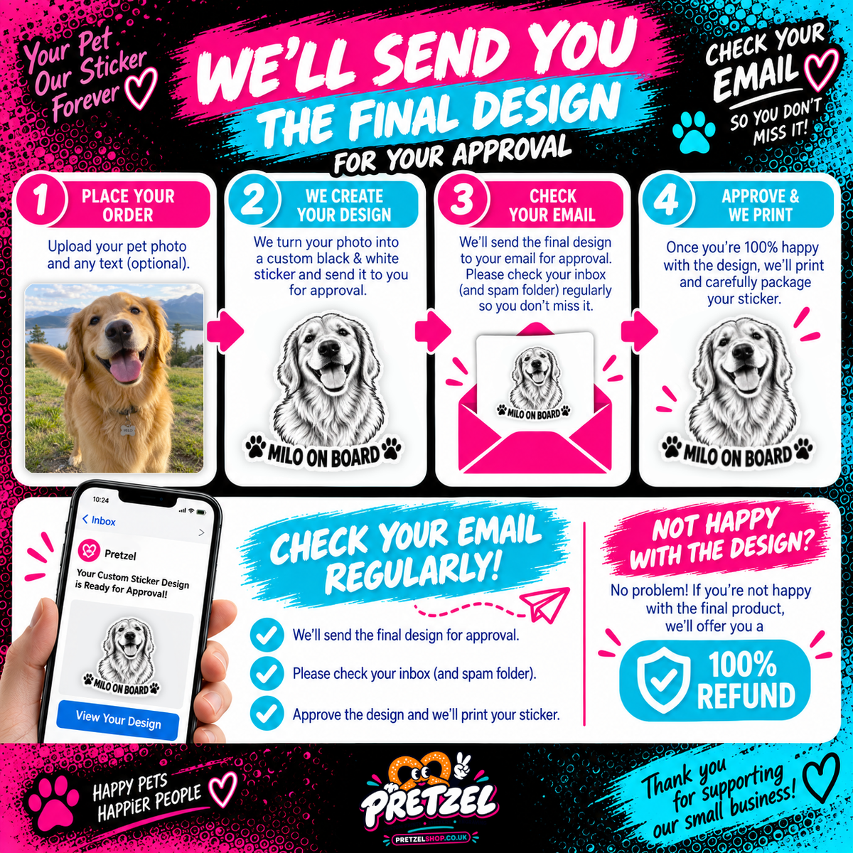 Personalised Pet Sticker
