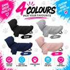 Dogs Personalised Text Hoodie