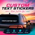 Custom Stickers