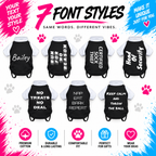 Dogs Personalised Text T-Shirt