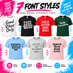 Men’s Personalised Text T-Shirt