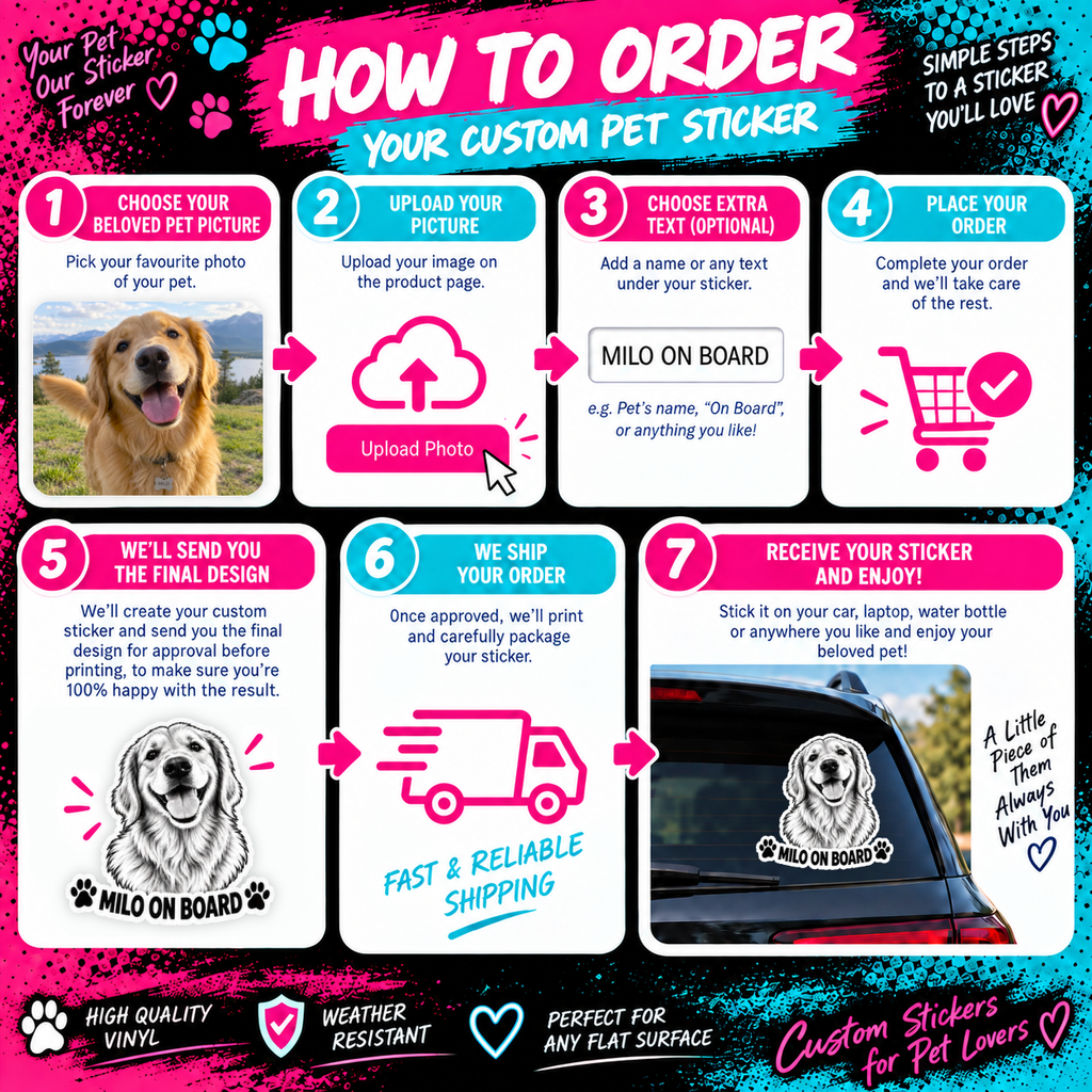 Personalised Pet Sticker