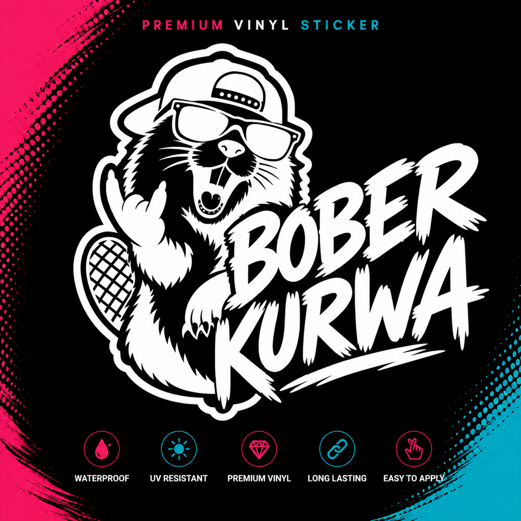 Bober Kurwa Sticker