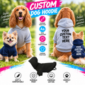 Dogs Personalised Text Hoodie