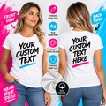 Ladies’ Personalised Text T-Shirt