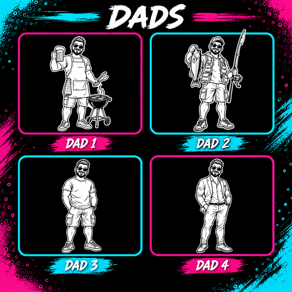 Personalised Family Sticker Pack
