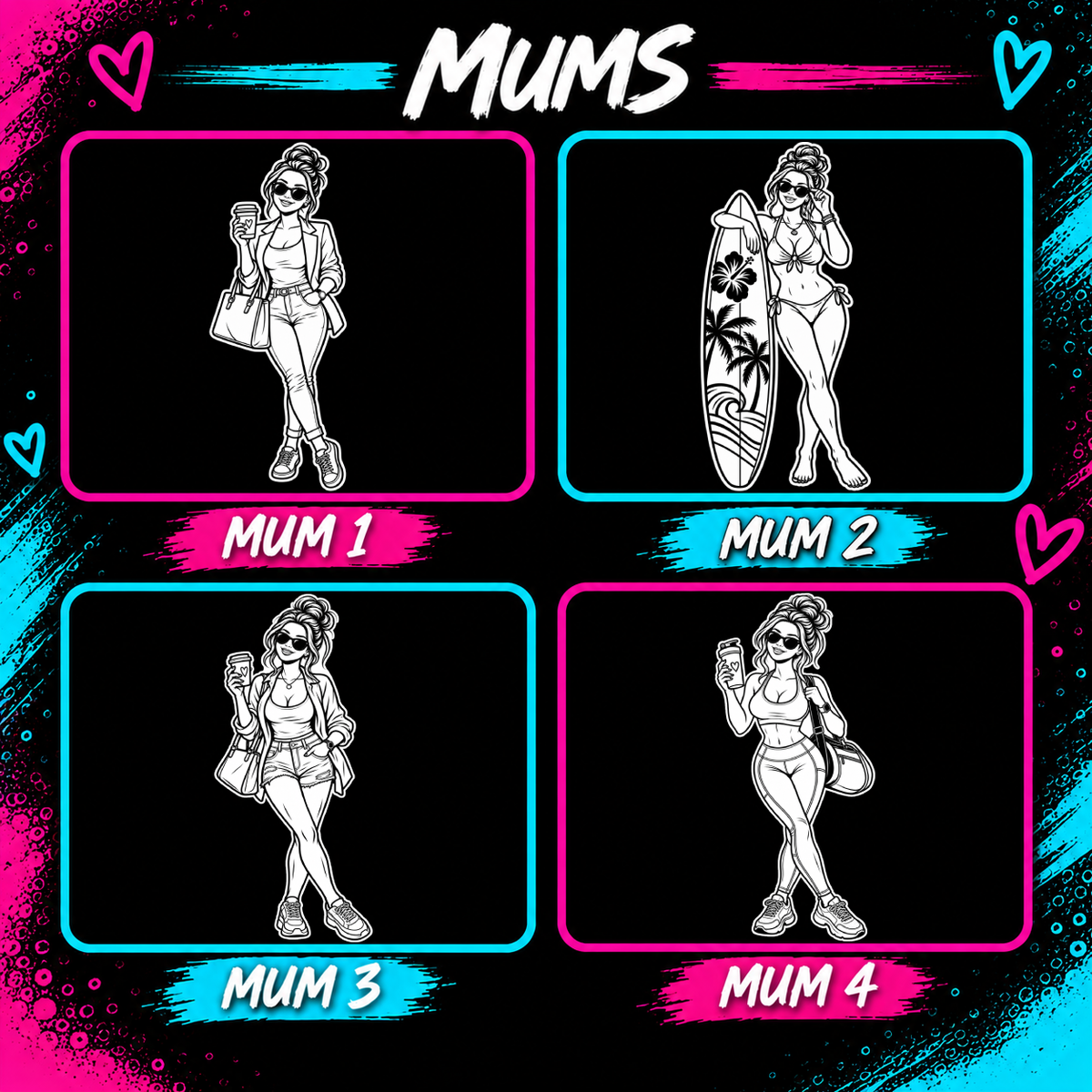 Personalised Family Sticker Pack