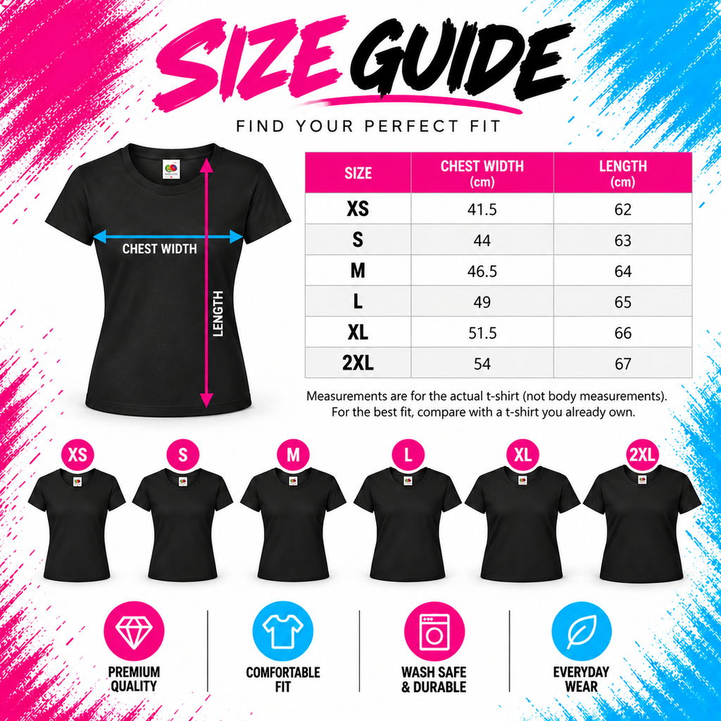 Ladies’ Personalised Text T-Shirt
