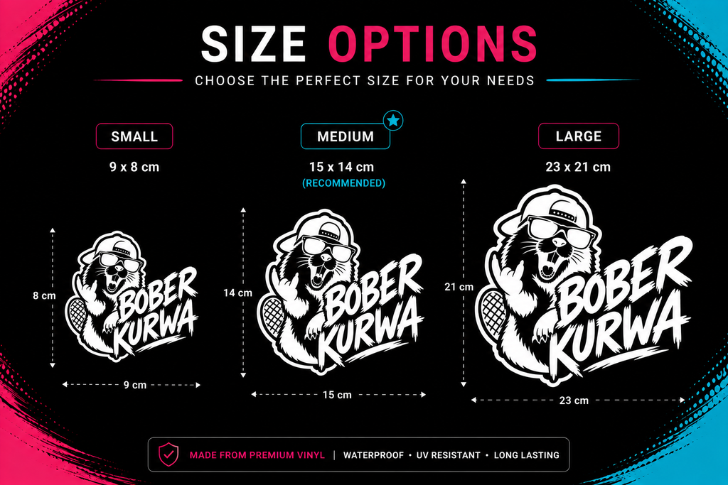 Bober Kurwa Sticker